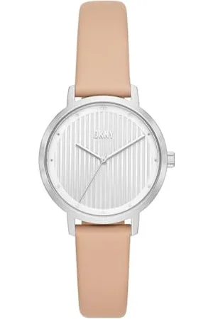 DKNY Modernist zegarek dla kobiet, mechanizm kwarcowy z paskiem ze stali szlachetnej, skóry lub silikonu, ,32MM
