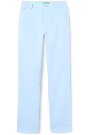 Benetton Damskie spodnie 4gd7df061, jasnoniebieskie 2k3, 38, , 32