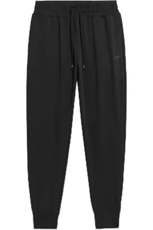 4F Trousers FNK F454 Deep Black XL dla kobiet, , XL
