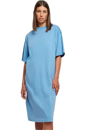 Urban classics Damska organiczna długa sukienka oversize, , M