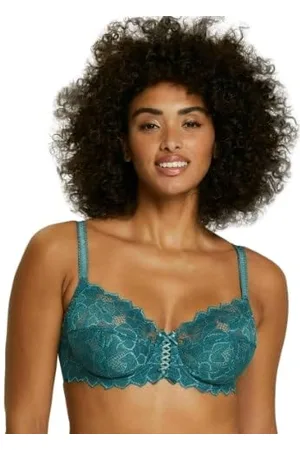 Sans Complexe BEZ KOMPLEKsu, koronkowy biustonosz z fiszbinami, klasyczny, damski, model Arum, , 95C, , 80C