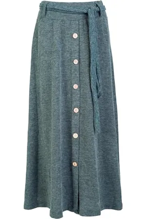 SOHUMAN Green Belt Skirt, , rozmiar uniwersalny