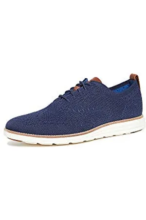 Cole Haan Original Grand Stitchlite Oxfords męska, niebieski - - 40.5 EU