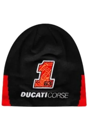 VALENTINO 63 Bagnaia Czapka - Ducati Dual Line, Męska, Jeden rozmiar, , , rozmiar uniwersalny