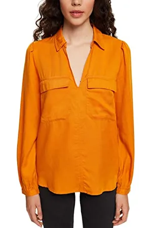 ESPRIT Bluzka damska 082CC1F313, 710/HONEY Yellow, XXS