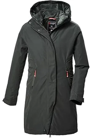 Killtec Dziewczynki Funkcjonalna kurtka/kurtka outdoorowa z kapturem KOW 360 GRLS PRK, , 152, 42149-000