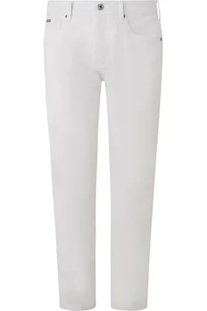 Pepe Jeans Męskie dżinsy proste, białe (Denim-TA2), 28W / 32L, , 28W / 32L