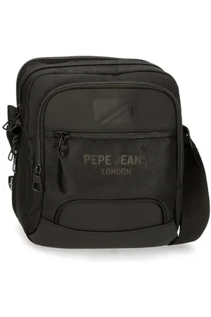 Pepe Jeans Bromley, plecaki, plecaki kabinowe, torby na ramię Joumma Bags, poliester, różne rozmiary, czarny, zielony, czerwony, szary, poliester., , Talla única, Duża torba na ramię