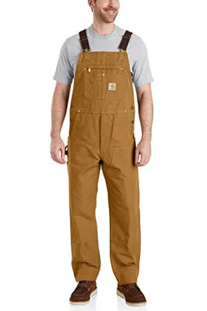 Carhartt Ogrodniczki męskie, Brown, 42W / 30L