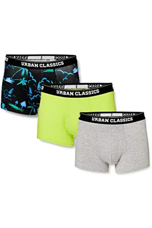 Urban classics Męskie bokserki Snowman Christmas Boxer, 3-pak, bokserki bożonarodzeniowe dla mężczyzn, rozmiary S - 5XL, , 3XL