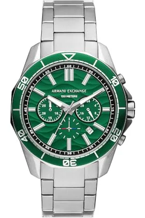 Armani Exchange Męski zegarek z chronografem ze stali nierdzewnej, AX1957, , , bransoletka