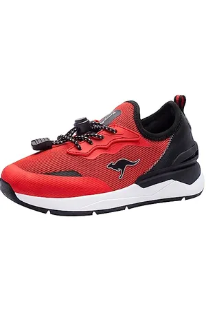 KangaROOS Unisex dziecięce buty typu sneaker Kd-Cross, czerwony - -29 EU
