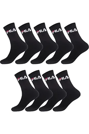 Fila Męska odzież sportowa (9 sztuk), Czarny (Noir N - Nr), 43-45 EU