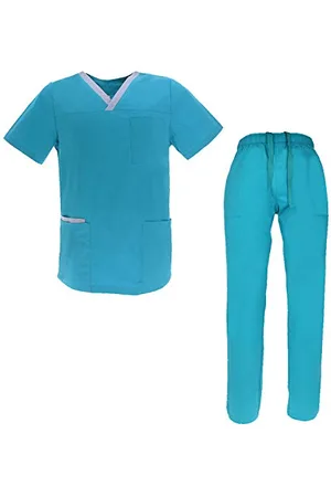 MISEMIYA Unisex kurtka i spodnie mundurki sanitarne 8178, , L