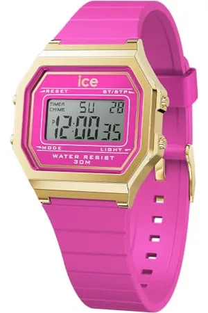 Ice-Watch ICE digit retro Barbie pink - zegarek damski z paskiem z tworzywa sztucznego - 022527 (Mały)
