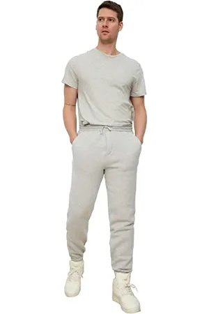 Trendyol Męski Podstawowy Oversize Fit Tracksuit spodnie męskie, , M