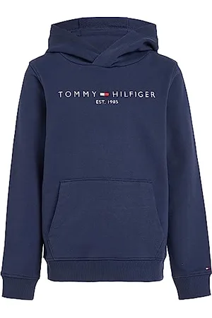 Tommy Hilfiger Dziecięca bluza z kapturem, Niebieski (Twilight Navy), 3 ans