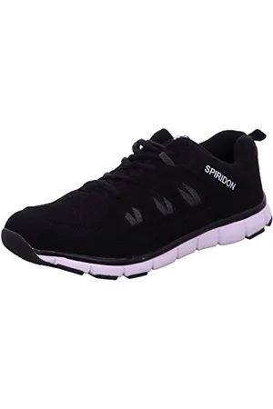 BRUTTING Spiridon Fit Uniseks - dorośli Buty sneakersy, czarny/biały, 37 EU