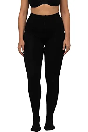 Ulla Popken Damskie rajstopy strumpfhose Thermo, , 3XL