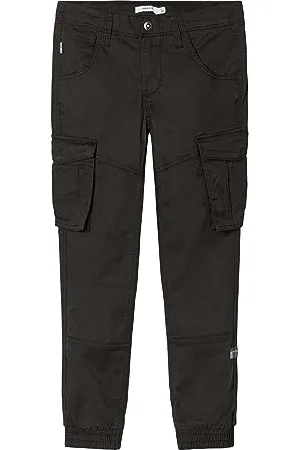 NAME IT NITBAMGO REG/R TWI CA PANT M NMT NOOS Spodnie Chłopcy, , 176