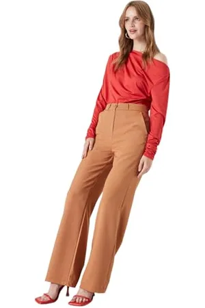 Trendyol Wide Trousers Bokserki Dziecko Kobiety, , 36