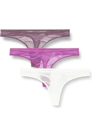 Calvin Klein Damskie stringi z koronką, , XL