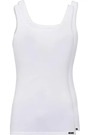 Skiny Damski top Advantage Cotton Tank Top 2 szt., biały (White 0500), 36