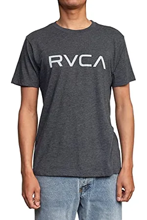 RVCA Koszulka męska, Duży /czarny/szary, L