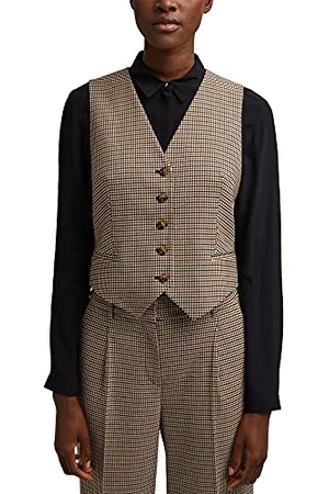 ESPRIT Collection HAHNENTRITT Mix + Match kamizelka, , 32