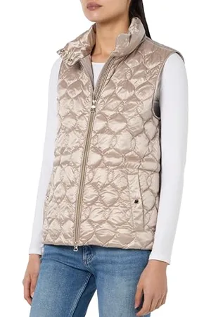 Geox Woman W MYLUSE DOWN JACKETS SIMPLY TAUPE_38, , 32