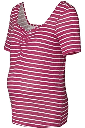 ESPRIT T-shirt z krótkim rękawem w paski, , XL