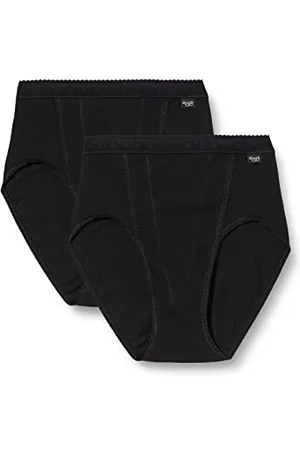 Sloggi Damskie majtki Control Tai 2-pak, Czarny, 36