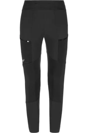 Salewa Damskie rajstopy Puez Dry Resp W Cargo, Black Out, 6