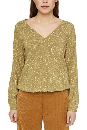 ESPRIT Bluzka z nadrukiem LENZING™ ECOVERO, , XS