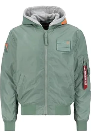 Alpha Industries MA-1 TT Hood Custom Bomber Jacket dla mężczyzn