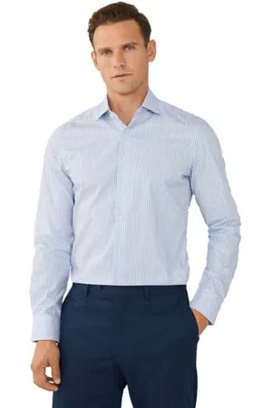 Hackett Hackett Filafil Bengal Long Sleeve Shirt L