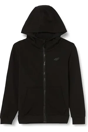 4F Sweatshirt M0926 Deep Black 158 dla DZIECKA, , 158