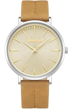 Timberland Męski analogowy zegarek kwarcowy ze skórzanym paskiem TDWGA0029201, , Pasek