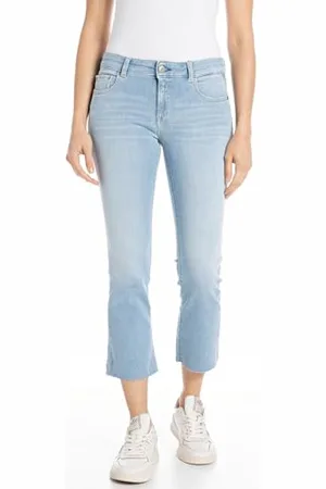 Replay Faaby Flare Cropped dżinsy damskie, , 23W / 26L