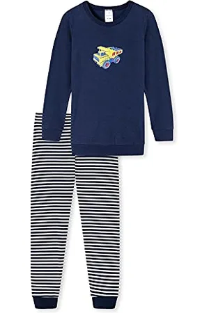 Schiesser Dziecięce Chłopcy Długa Piżama - Organic Cotton, , 104 Cm