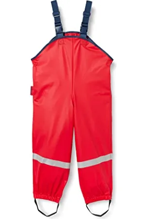 Playshoes Unisex dziecięce spodnie przeciwdeszczowe, spodnie z podszewką tekstylną, spodnie przeciwdeszczowe