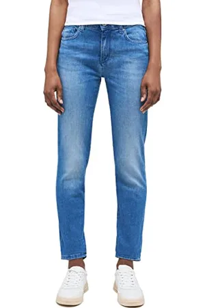 Mustang Damskie dżinsy Shelby Skinny w kolorze średnioniebieskim 602, 30 W / 34 L, , 30W / 34L