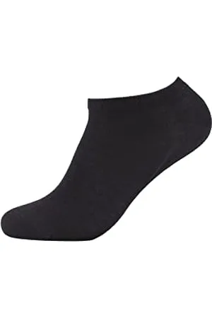 Camano Męskie skarpety do sneakersów, nieprzejrzyste (7 sztuk), czarny, 39-42 EU