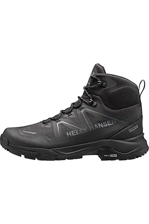 Helly Hansen Cascade Mid Cut Hiking Boots Buty turystyczne Mężczyźni, Czarny nowy jasnoszary, 44.5 EU