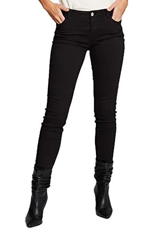 Morgan Damskie spodnie 5 Poches Skinny Petra, czarne, 42, , 44