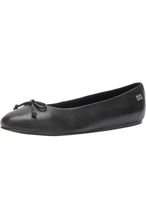 Tommy Hilfiger Damska niezbędna skórzana balerina Fw0fw07768, , 37 EU