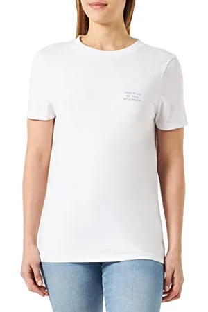 Tamaris Damska koszulka z logo Avola, , XL