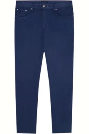 Hackett Męskie spodnie chinosy Ultra Lw K, niebieskie (granatowy blezer), 32W/28L, , 32W / 28L
