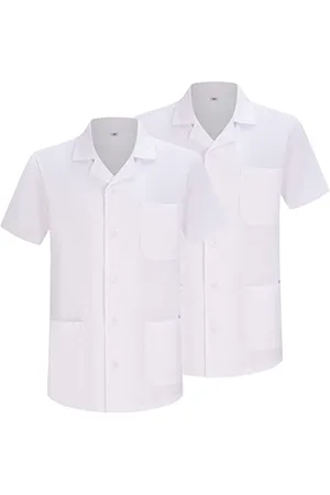 MISEMIYA Pack 2 Sztuk - Szlafrok Laboratorium Unisex Cz-2-8165 Pack 2 sztuki - Szlafrok Laboratorium Unisex CZ-2-8165 Unisex dorosły, , M