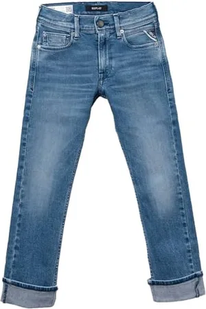 Replay Neill dżinsy chłopięce Regular Slim Fit, , 16 lat